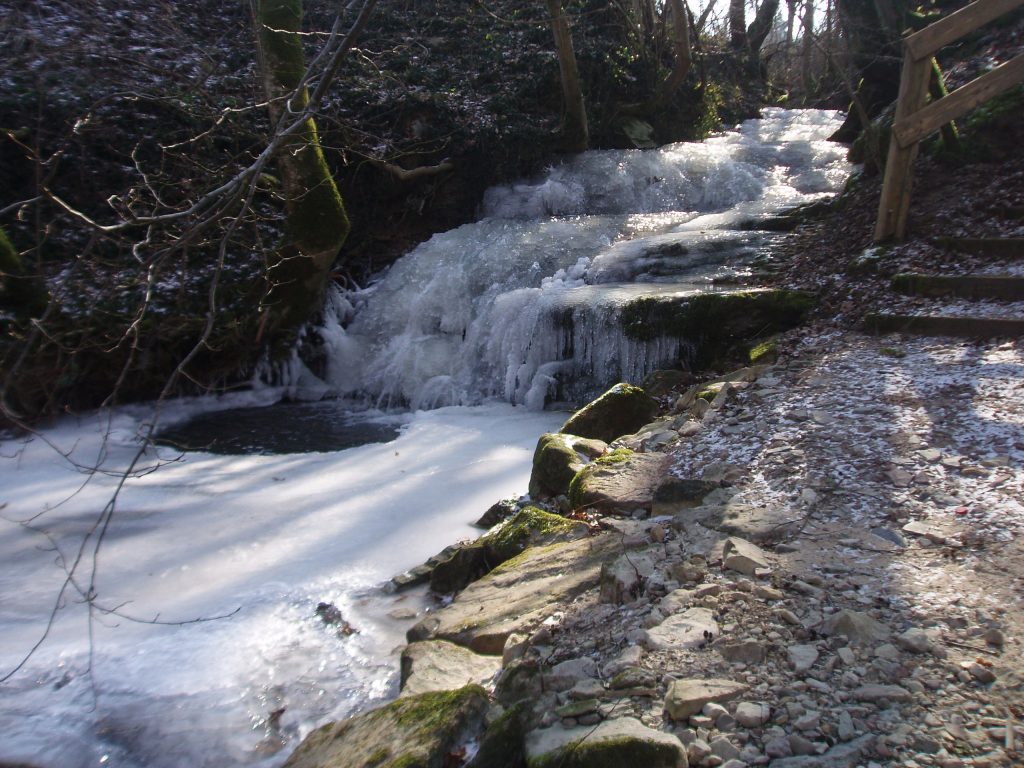 Langertbach eingefroren